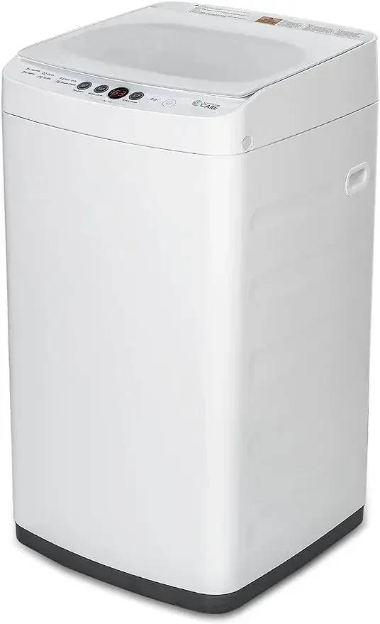 Commercial Care 0.9 Cu. Ft. Portable Washing Machine, Compact  Machine with 6 Wash Cycles,Portable Clothes