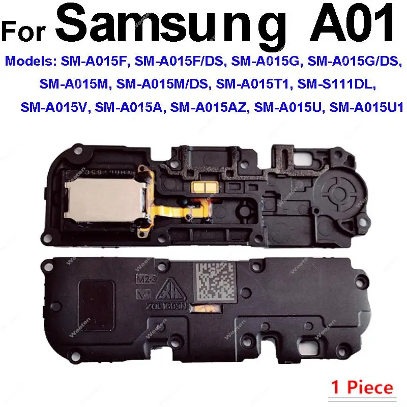 LouderSpeaker Ringer For Samsung Galaxy A01 A01 Core A02 A02s A03 A03s A03 Core A04 A04e A04s Loudspeaker Buzzer Module Parts