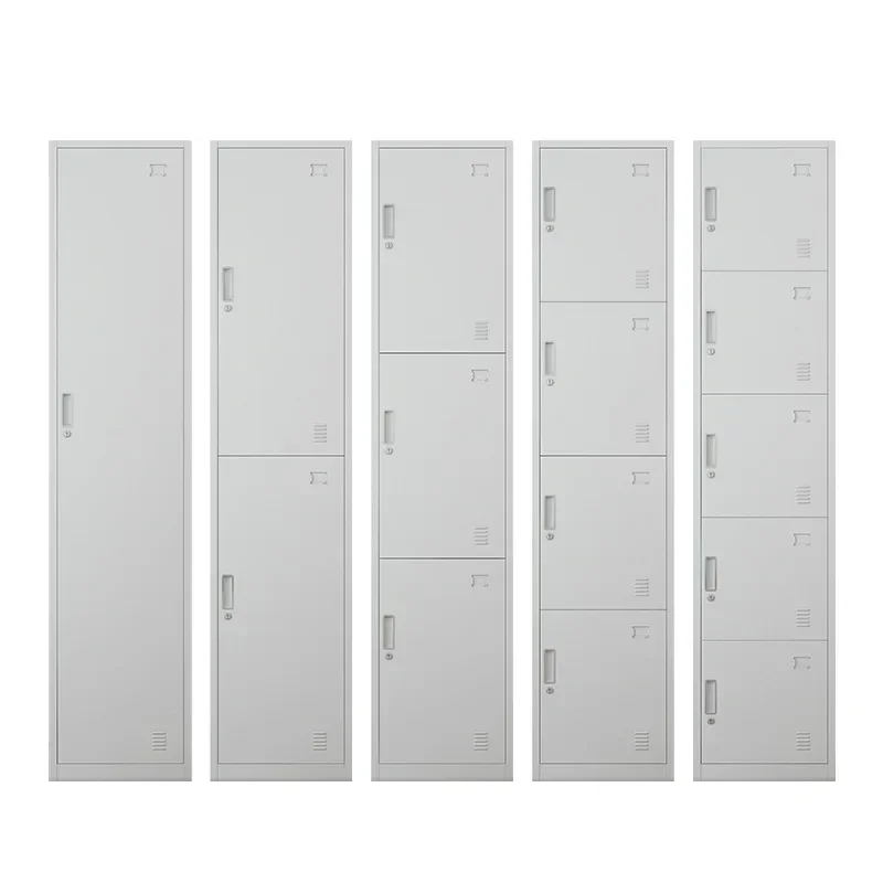 for Guangzhou Factory Hot Sale Modern Design Single 1/2/3/4/5 Door Metal  Staff Employee Lockers Workers Living Room Storage