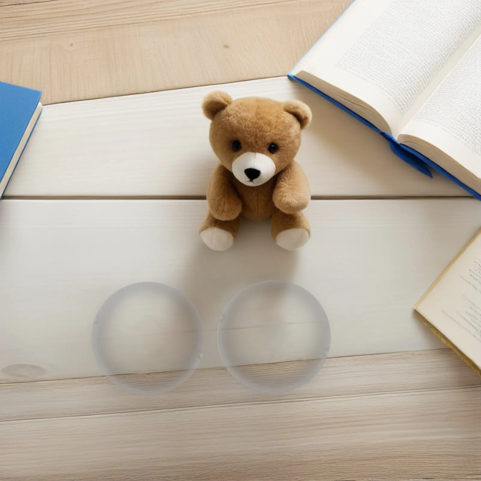 

5 шт. прозрачных акриловых защитных масок для лица, устойчивых к царапинам, для миниатюрных поделок и демонстрации