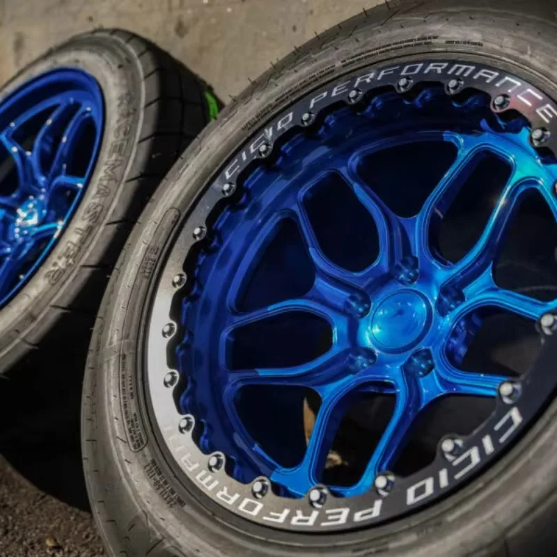 15 17 18 20 Inch Beadlock Drag Wheels for Deep Dish Forged  6061-T6 Aluminum Alloy Car Wheel Rims