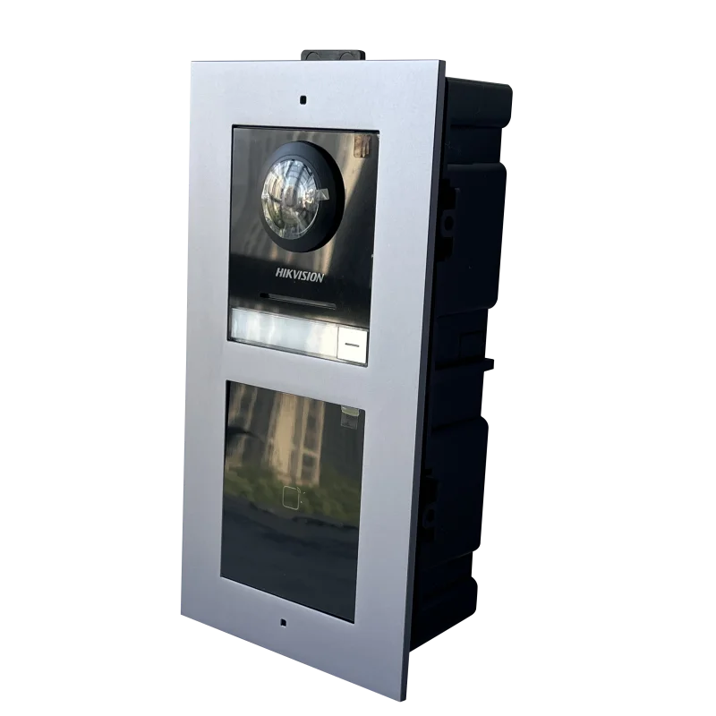 Hikvision IP Video Intercom Flush Mounting DS-KD8003-IME1 DS-KD-M DS-KD-ACF2 Keypad Pembaca Kartu Modular Pintu Stasiun Bel Pintu