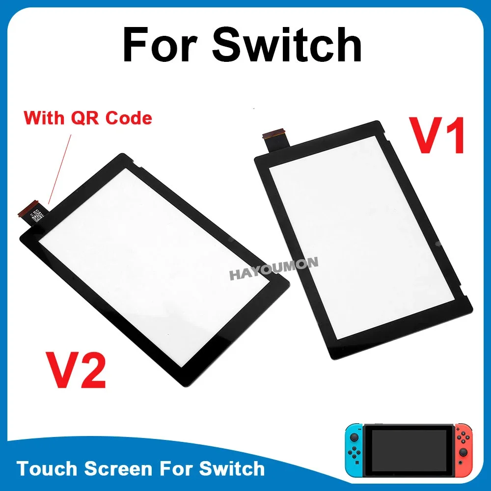 

НОВЫЙ оригинальный сенсорный дисплей для Switch V1 V2, дигитайзер сенсорного экрана для игровой консоли NS Switch Panel