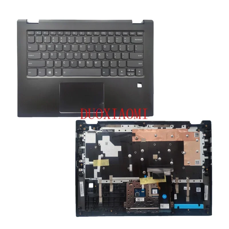 For Lenovo FLEX 5-1470 Yoga 520-14IKB 5CB0N89971 Palmrest Backlit Keyboard