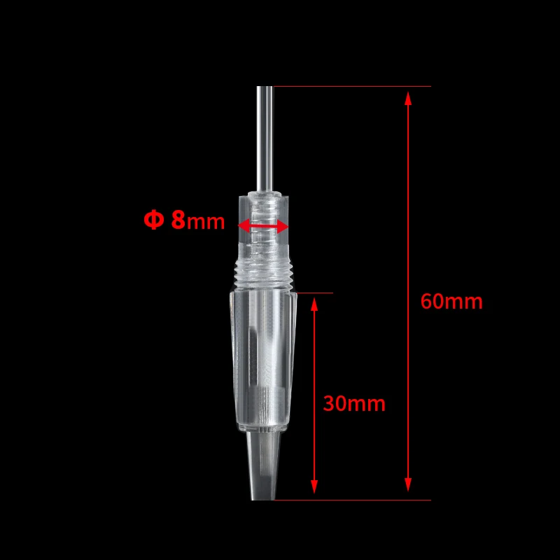 10/30/50/100pcs Screw PMU Cartridge Needles For Permanent Makeup Eyebrow Lip Tattoo Beauty Disposable Safe Spiral Mouth Needle