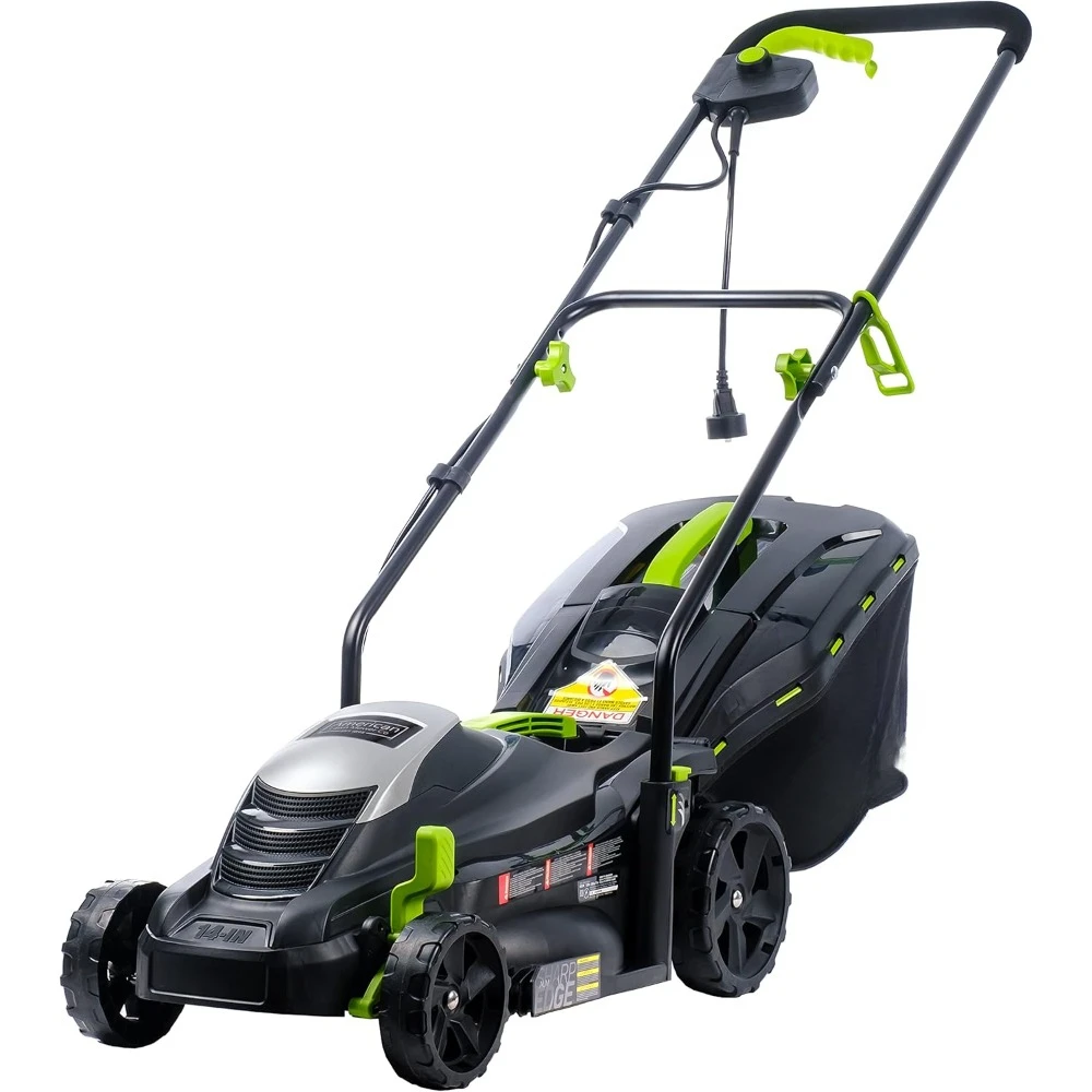 

50514 14" 11-Amp Corded Electric Lawn Mower, Black