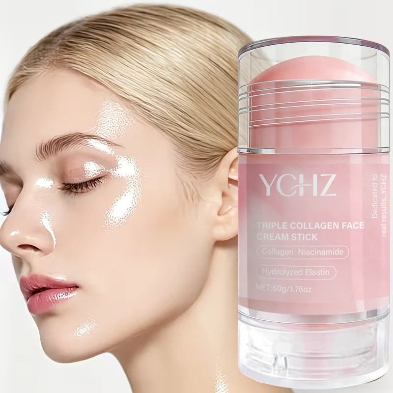 Instantly Lifting and Firming Triple Collagen Neck Cream Stick, Suitable for Sagging Skin and Neck Wrinkles, Reduces Wrinkles, Fades Dry Lines, and Reduces Signs of Aging, Suitable for All Skin Types