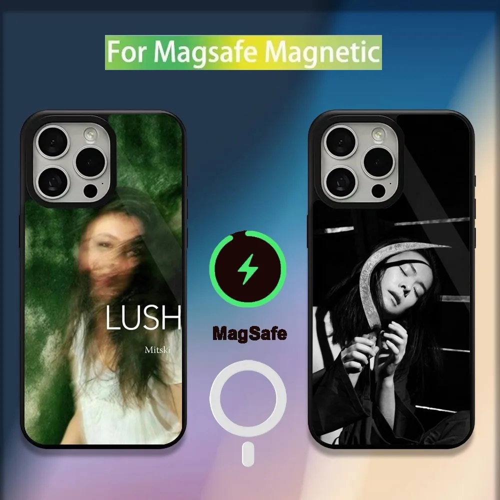 Singer Mitski Bug Like An Angel Phone Case For iPhone 16,15,14,13,12,11,Plus,Pro,Max,Mini Magsafe Magnetic Wireless Charging