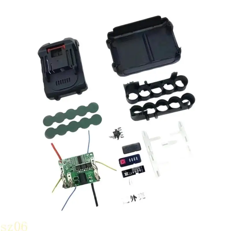 Q2Q4 20Cores Burning Management System Integrated Battery Case Plastic Metal Hybrids Construction Tool Part