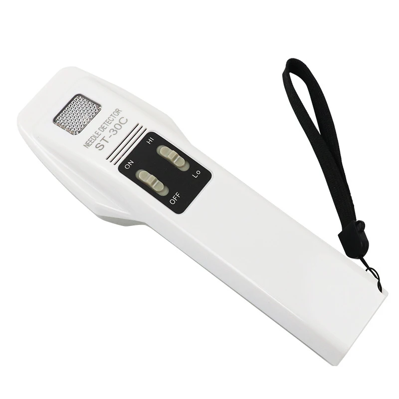 Handheld Metal Detector High Precision Food Safe Needle Detection Device Needle In Meter Scanner ST-30C