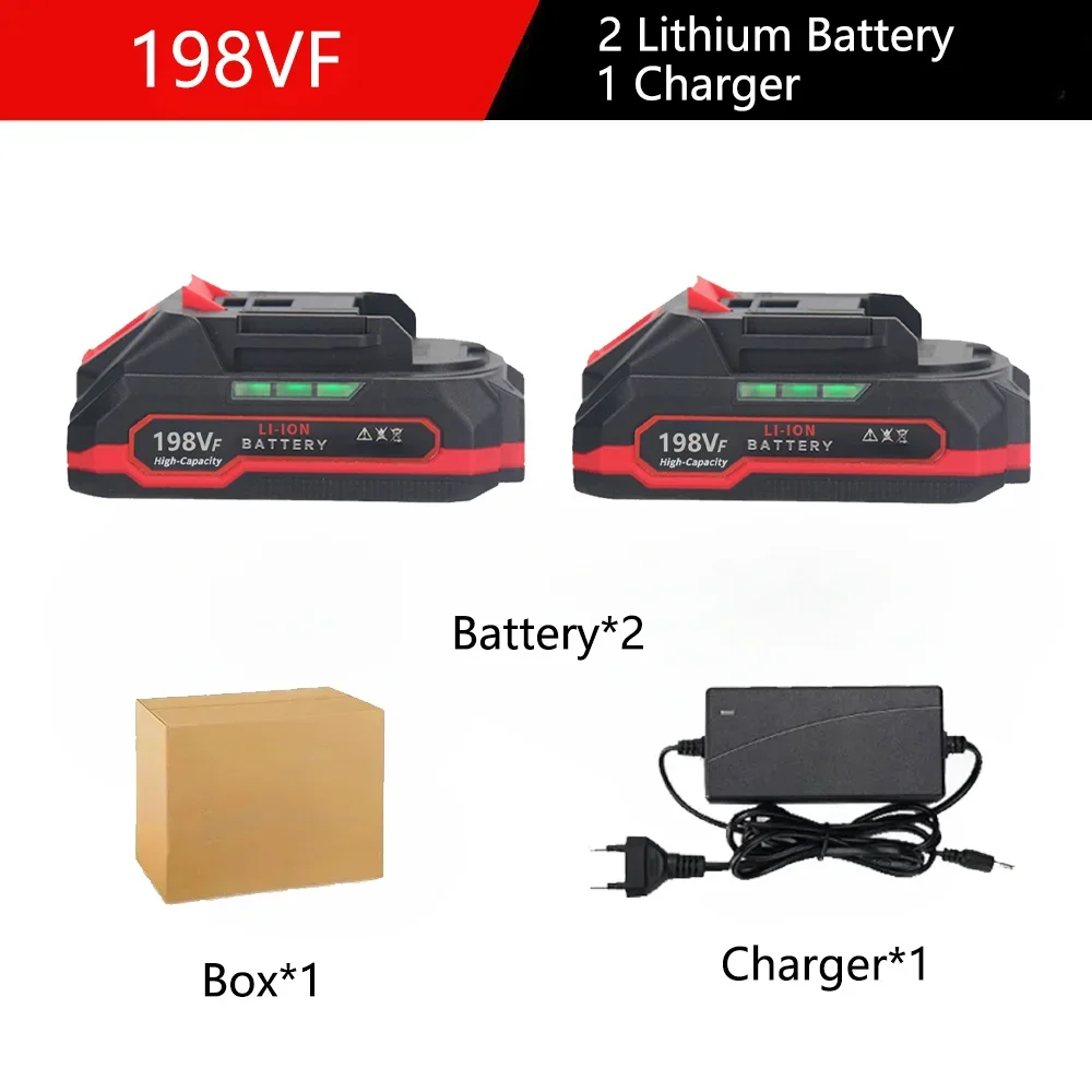 New 18V 20V 21V 10000mAh 20000mAh 198VF 598VF High Capacity