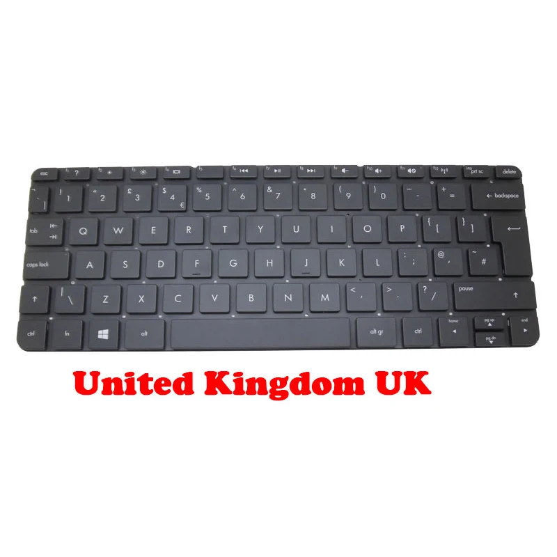 Keyboard For HP For ENVY X2 11-G000 694497-031 UK United Kingdom/BR Brazil/FR French/IT Italy/SP Spanish without frame black