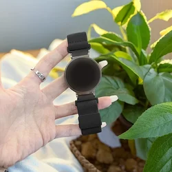 18/20/22mm Magnetic Nylon Elastic Loop Strap for Garmin Watch/Samsung Galaxy Watch/Amazfit Watch/Huawei Watch/Xiaomi Watch Band