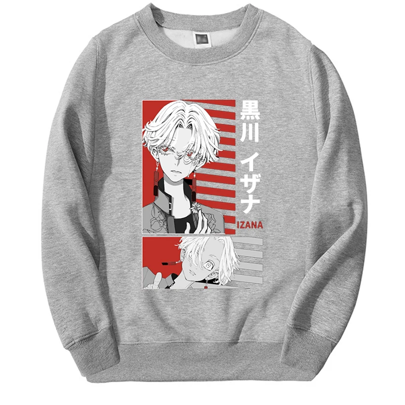 2024 Hot Anime Tokyo Revengers Hoodies Men Women Mikey Anime Graphic Sweatshirts Loose Hip Hop Harajuku Clothes Manga Moletom