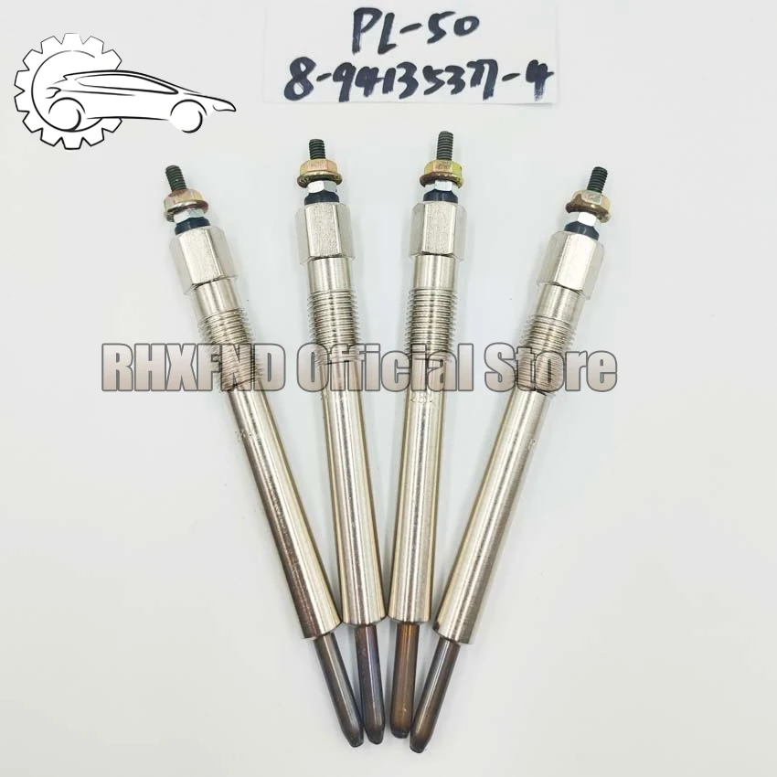 

Brand new 4PCS 8-94135377-4 8-97033761-0 Glow Plug fit for Isuzu EF250 350 450