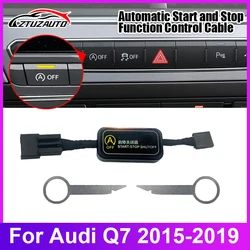 For AUDI Q7 2015-2019 Car Automatic Stop Start Engine System Off Close Control Sensor Plug Smart Stop Cancel  Auto Accessorie