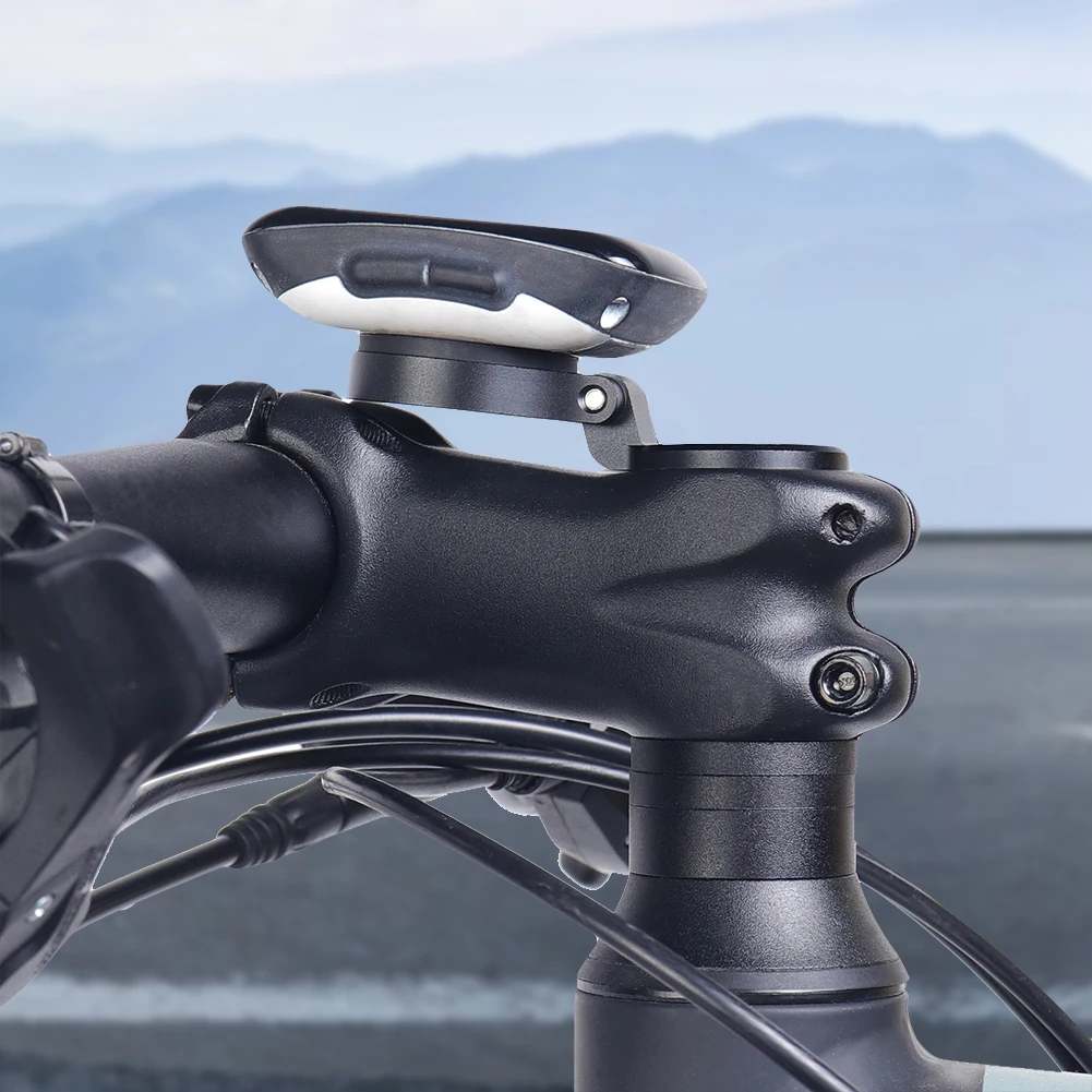 Soporte para velocímetro y cronómetro, soporte ajustable para ordenador de bicicleta, soporte para ordenador de bicicleta de montaña y carretera para Garmin Bryton Wahoo