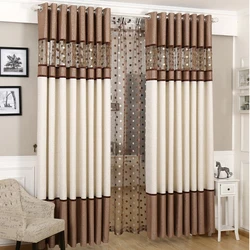 Custom Made Stitching Yarn Curtain Window Modern Blackout Curtains For Living Room Finished Window Curtains For Bedroom