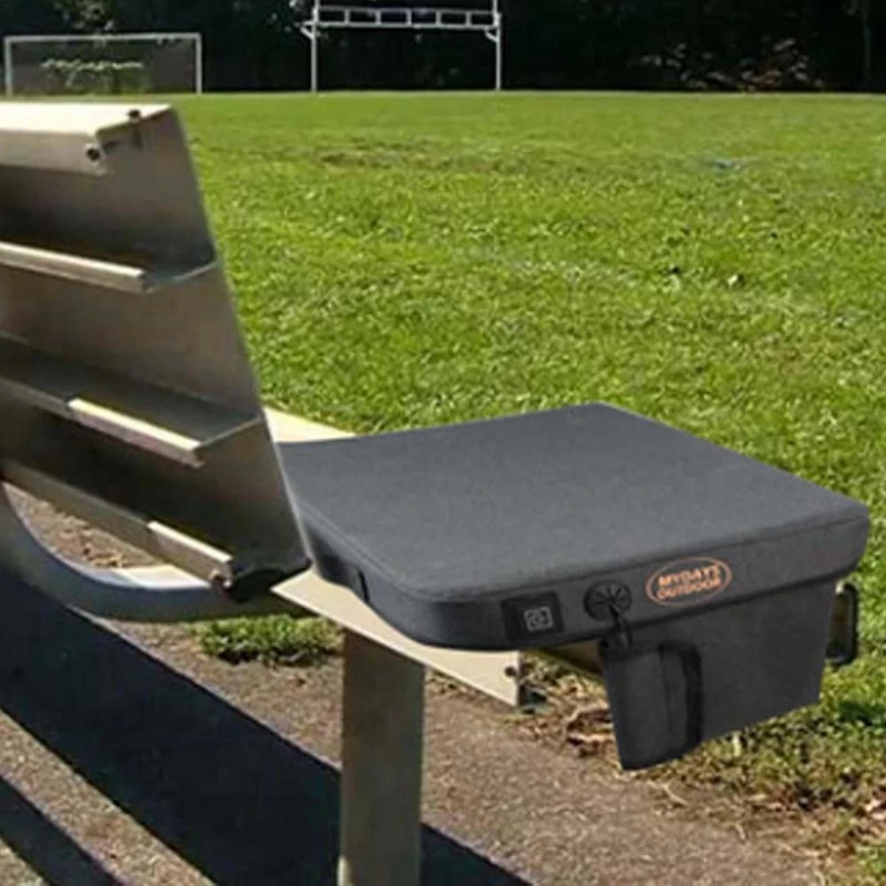 1 Piece Heated Stadium Seats Foldable Chair Upgraded 3 Levels Of Heat For Bleachers With Back