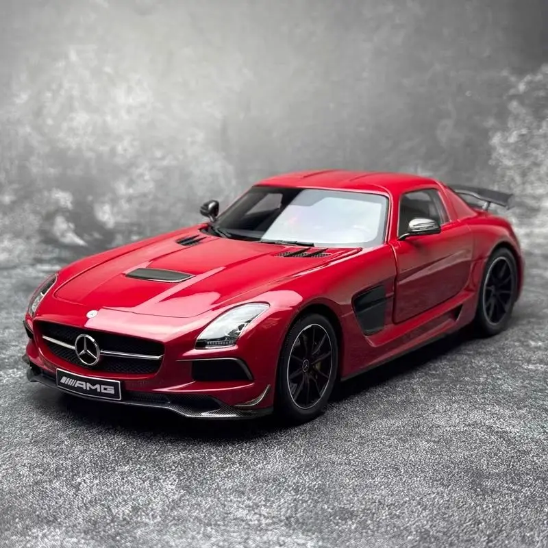 MINICHAMPS Mini Cut 1:18 Mercedes-Benz AMG SLS Alloy Car Model Mercedes-Benz Sls Car Model