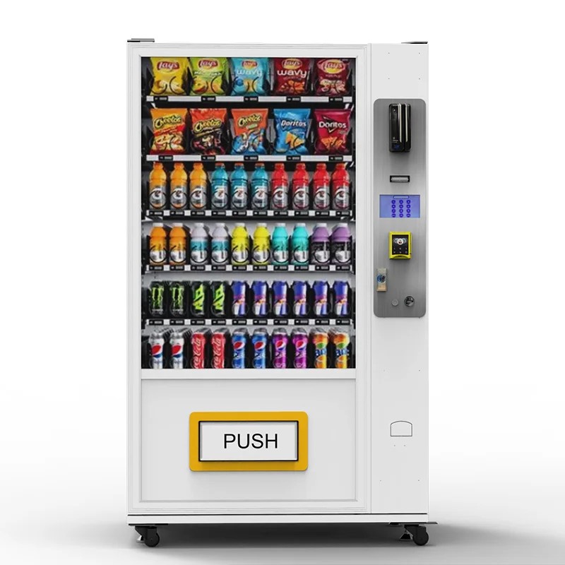 Customized Snack Beverage Vending Machine New UL Certified Cheap 24H Self Service Office Campus Hot Sale