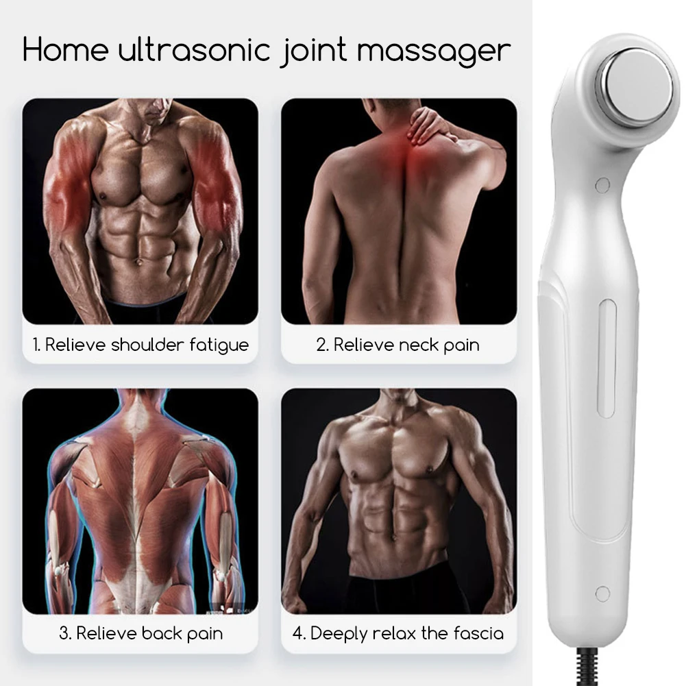 Ultrasonic Therapy Device Lightweight Electric Percussion Body Wand For Foot Neck