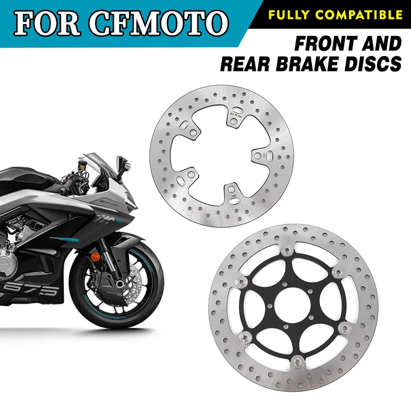 

Для CFMOTO 675SR-R: передние и задние тормозные диски, тормозные колодки, диски для 650 SR, SRS675, CF650-10, аксессуары для мотоциклов, оригинальные запчасти