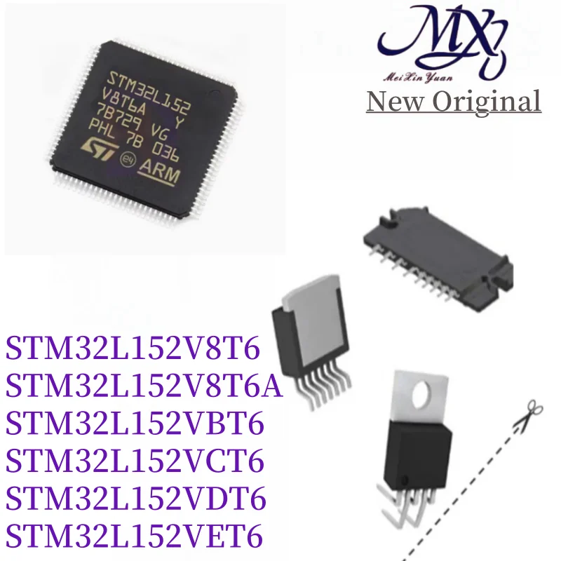 MXY Quality Brand New STM32L152V8T6 STM32L152V8T6A STM32L152VBT6 STM32L152VCT6 STM32L152VDT6 STM32L152VET6 IC MCU Chip LQFP