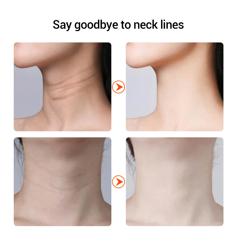 7 Color Neck Face Beauty Device Light LED Photon Therapy Skin Tighten Reduce Double Chin Anti Wrinkle Facial Lifting Massager