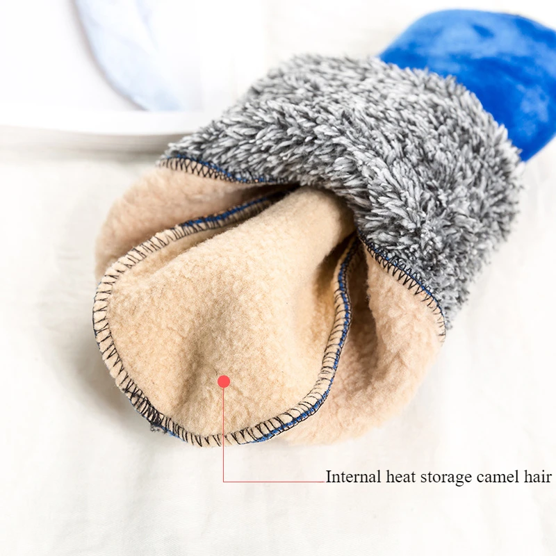 1 زوج الشتاء الصوف جوارب يمكن السير بها على الأرض للرجال النساء رشاقته الدافئة التمهيد الجوارب مرونة عدم الانزلاق المنزل داخلي النعال السجاد الكاحل الجوارب