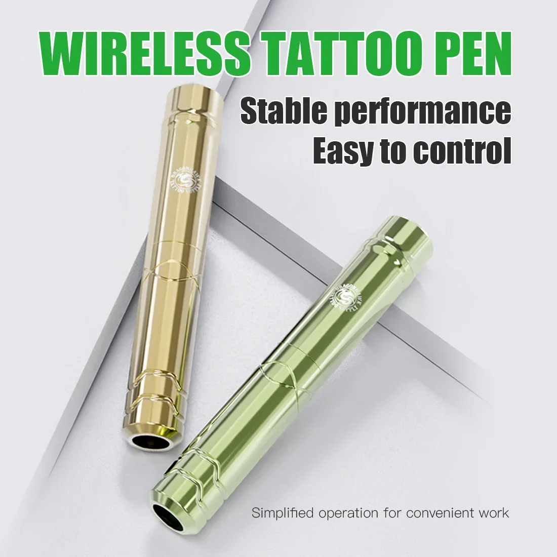 

Dragonhawk Wireless Tatto Pen Machine with 3.0 Stroke and Classic Mini Body Design Style