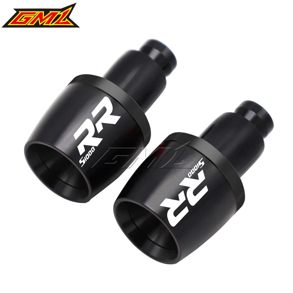 For BMW S1000RR S1000 RR S 1000RR 2022 Universal Motorcycle Accessories Handlebar Grips Bar Ends Cap Counterweight Plug Slide