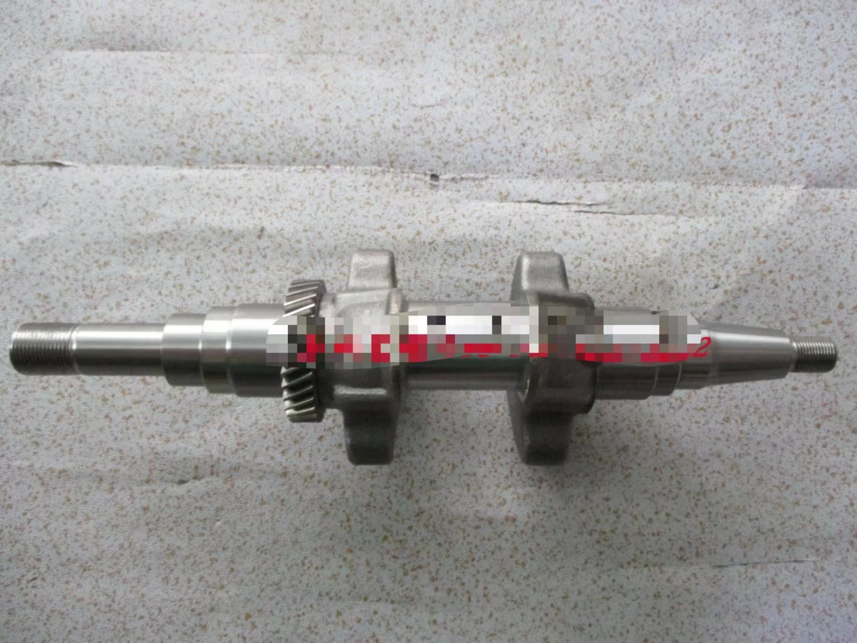 Japan Robin twin-cylinder engine water pump crankshaft Robin EH65 threaded crankshaft Subaru EH72-2 crankshaft