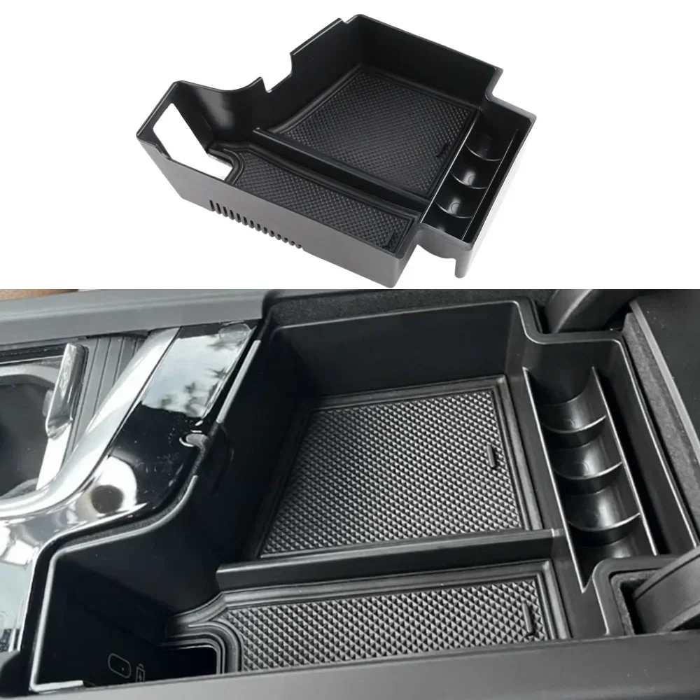 For Volvo XC60 XC90 S90 S60 V60 V90 2017 2018 2019 2020 2021 2022 Armrest Box Storage Tray Organizer Interior Accessories