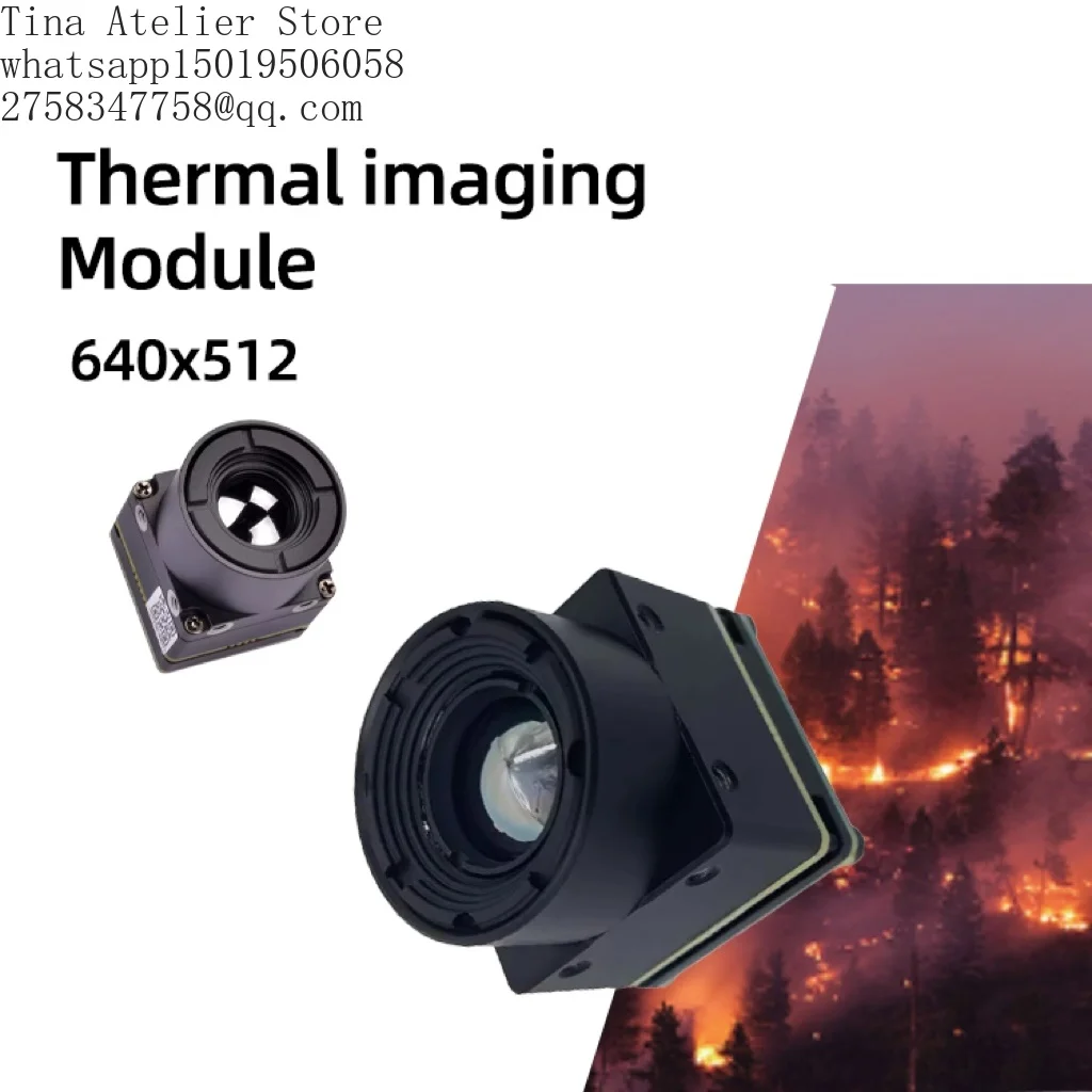 Iray Infiraiy Night Vision Thermal Ca=mera Module 640*512 USB Uncooled  9.1mm Lens Mini Thermal Imaging Ca=mera Module