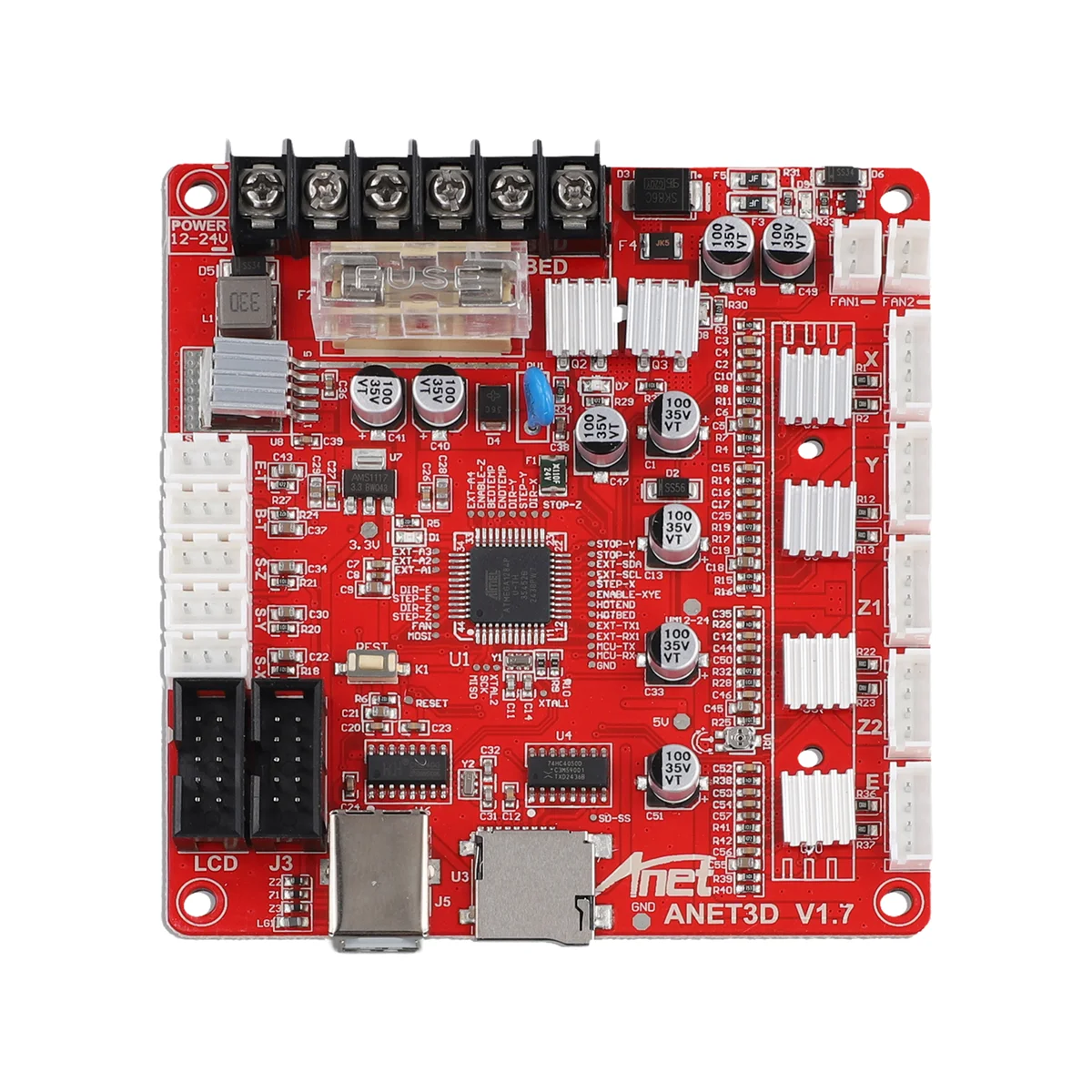 

N84R 3D Printer Motherboard Output Module Motherboard Module is Used for Anet A8 Plus Output Printer Motherboard