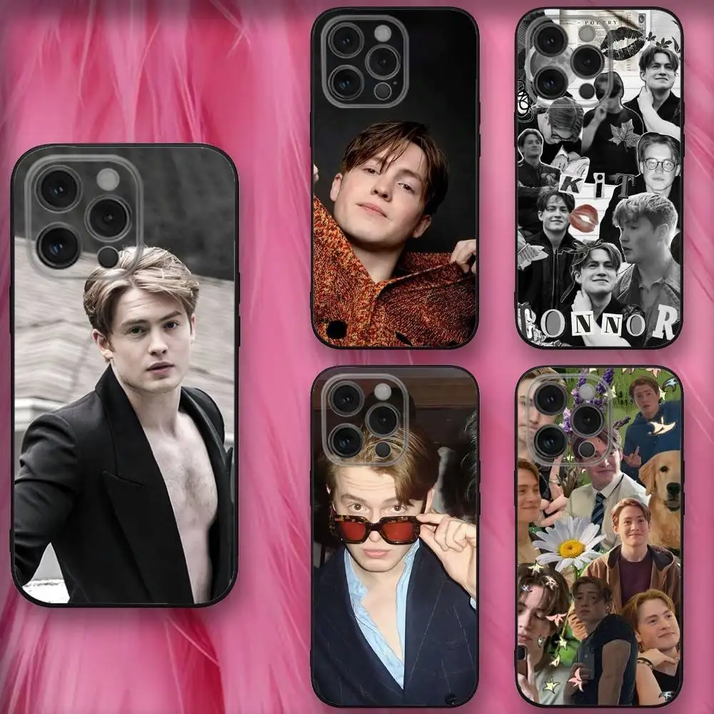 

K-Kit Actor C-Connors Phone Case For iPhone 16,se4,15,14,13,12,11,Pro,X,XS,Max,XR,Plus,Mini Soft Black Cover