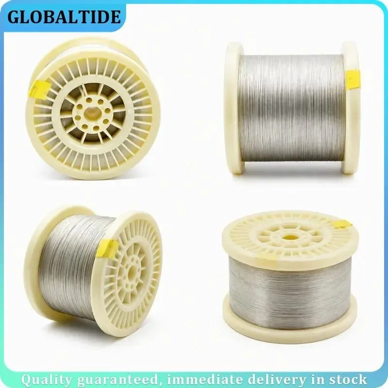 0.2-0.45mm Diamond Wire for Cutting Silicon Wafer 500m Lot High Precision Industrial Saw Wire for Solar PV Ingot Slicing