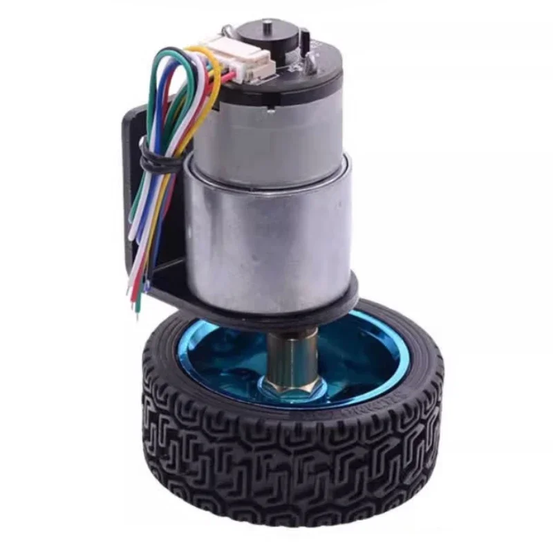 Motore encoder JGB37-520 Smart car DC 6V 12V 24V piccolo motore per auto kit velocità motore