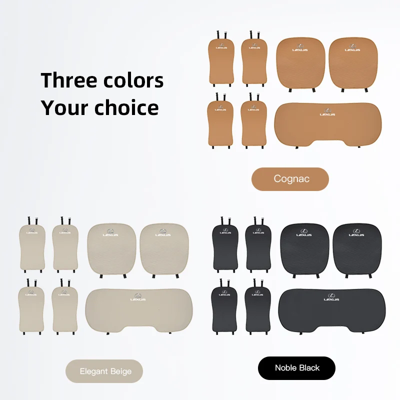 أغطية مقاعد السيارة ملحقات وسادة المقعد الواقية للسيارات لكزس FSPORT LBX NX RX 350h 450h ES UX 300e GS GX IS LS LX CT LC