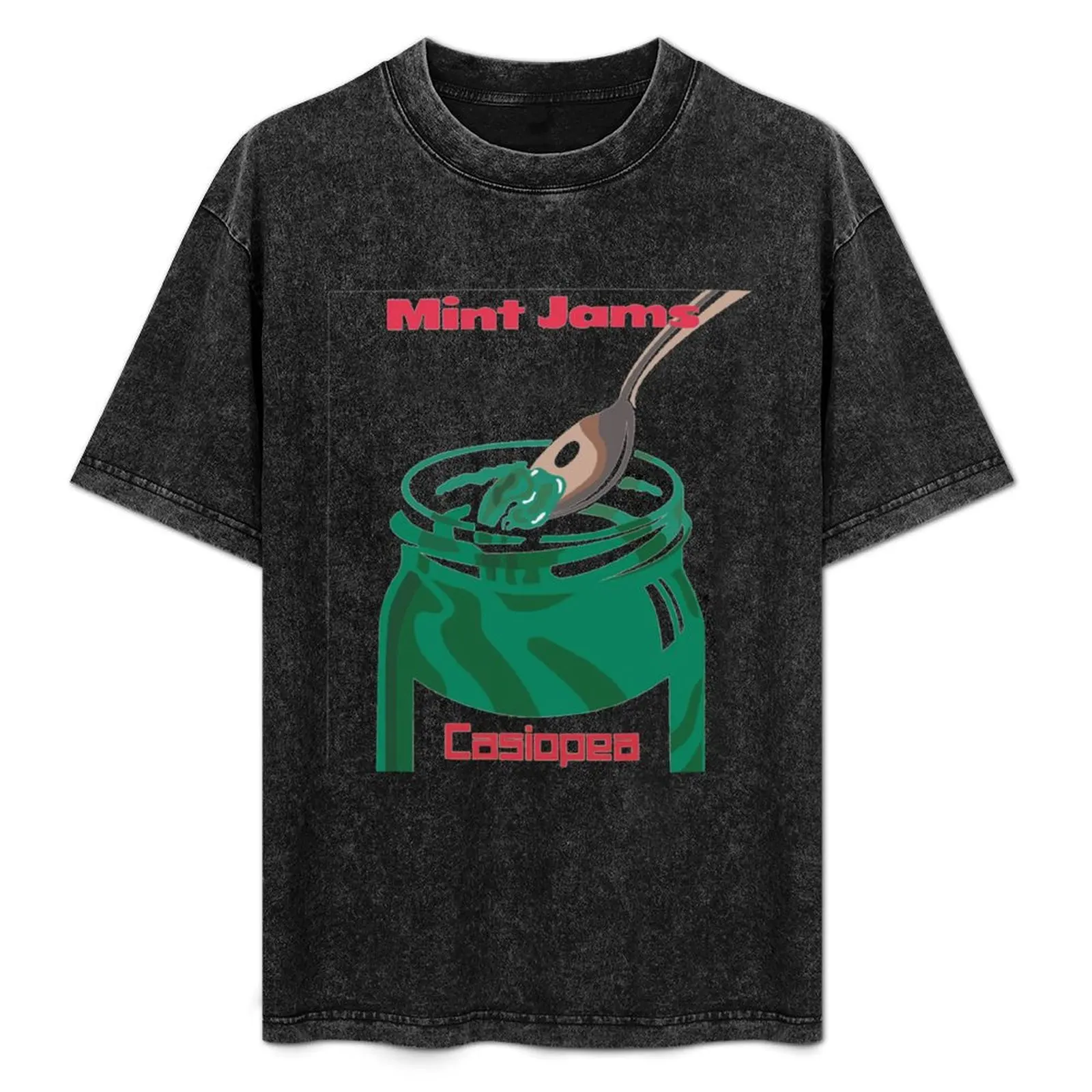 

Casiopea Mint Jams T-Shirt anime shirt Luxury man vintage workout shirts for men