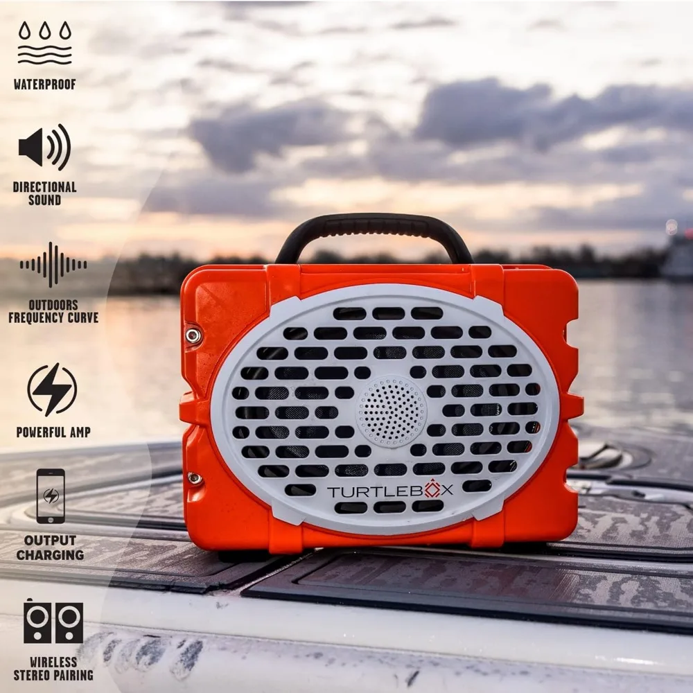 Gen 2: Loud! Outdoor Portable Bluetooth 5.0 Speaker | Rugged, IP67, Waterproof, Impact Resistant & Dustproof