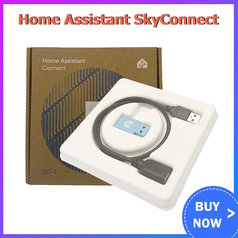 Home Assistant Green Original SkyConnect USB Stick Compatible with Zigbee/Thread/Matter, ideal for Smart Home