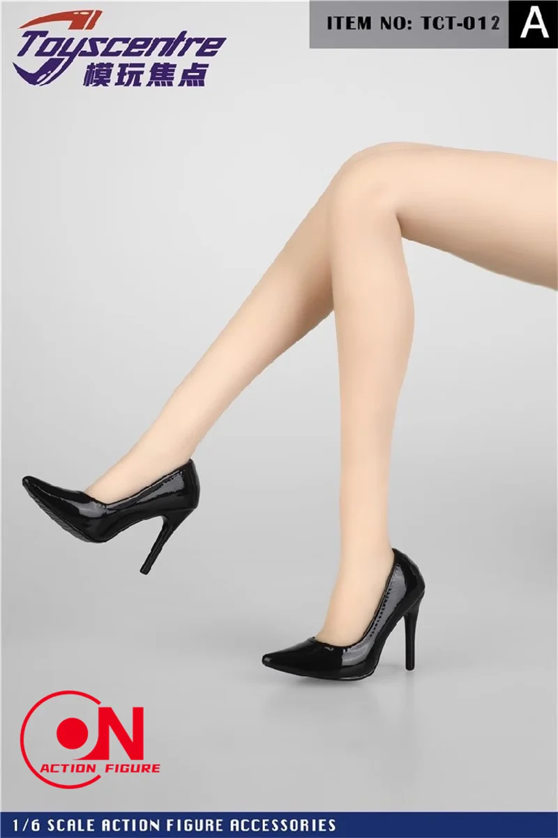 W magazynie Toyscentre TCT-012 TCT-013 1/6 Scale Female Cusp High-heeled Shoes Model Fit 12'' OB OD Soldier Action Figure Body Doll