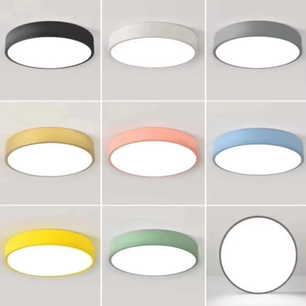 Modern LED Ceiling Light Living Room Bedroom Ceiling Lamp Corridor Balcony Round Light Led Ceiling Kitchen Children's lamp