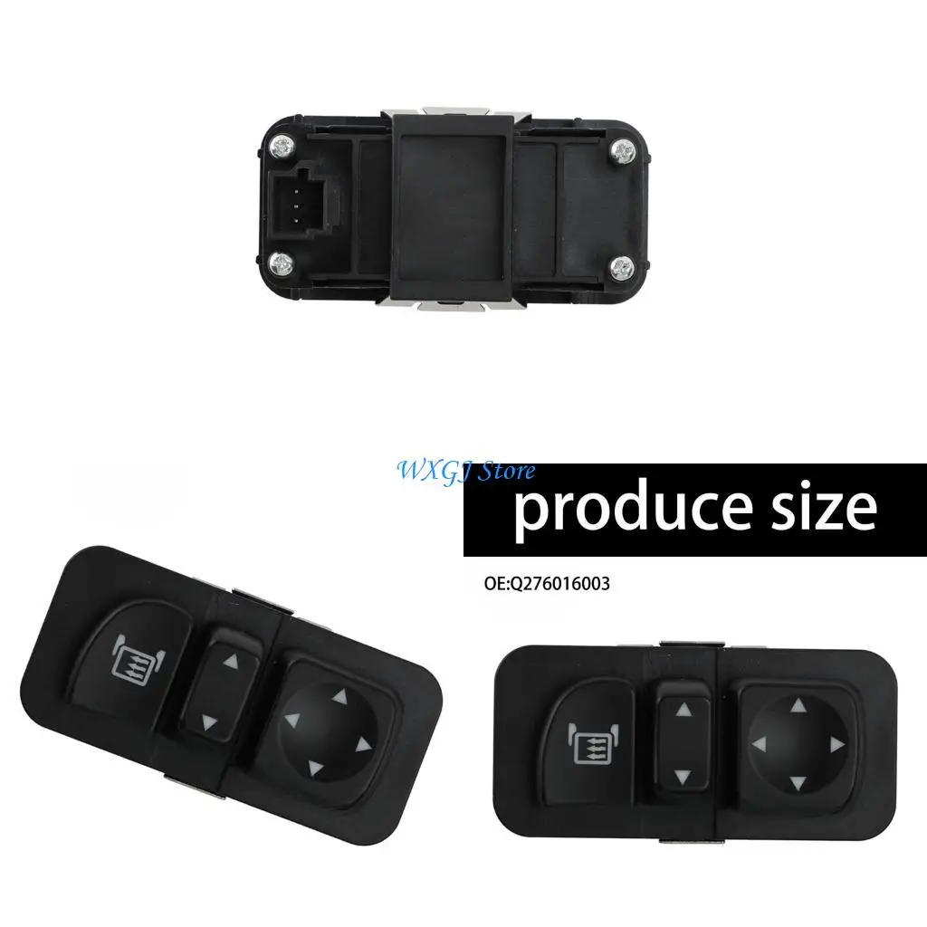 

37JE Heavy Duty Truck Mirror Adjustment Switches Left Hand Drive Design ABS Materials Interior Component Q276016003 For 386