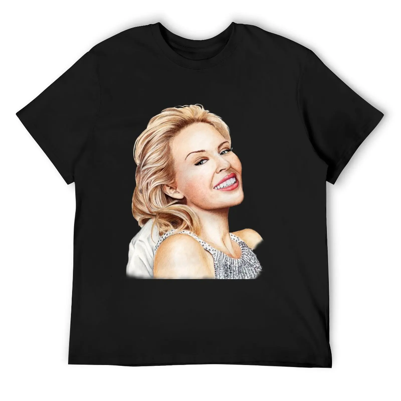 

Kylie Minogue - the tiny princess of Pop T-Shirt Short sleeve tee designer shirts cute clothes sweat clothes for men