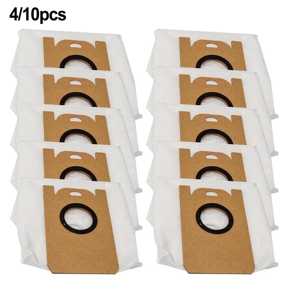 4/10pcs Dust Bags For Redkey R10 Robot Vacuum Cleaner Large Capacity Dust Bags Home Improvement Cleaning Tools Accessories