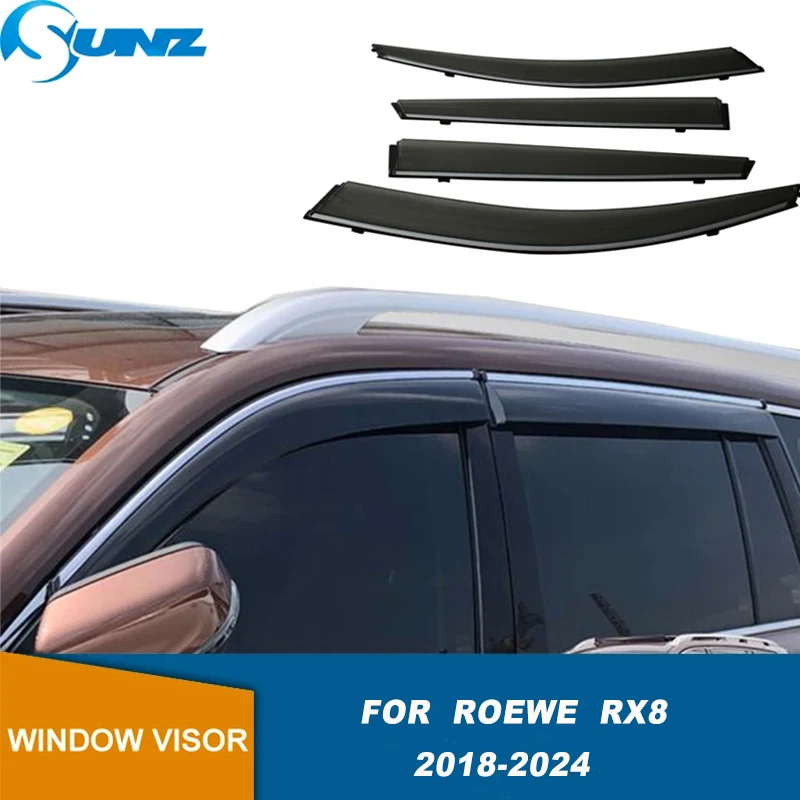 

Side Window Deflectors For Roewe RX8 2018 2019 2020 2021 2022 2023 2024 Weathershield Weather Shield Door Visor Sun Rain Guards