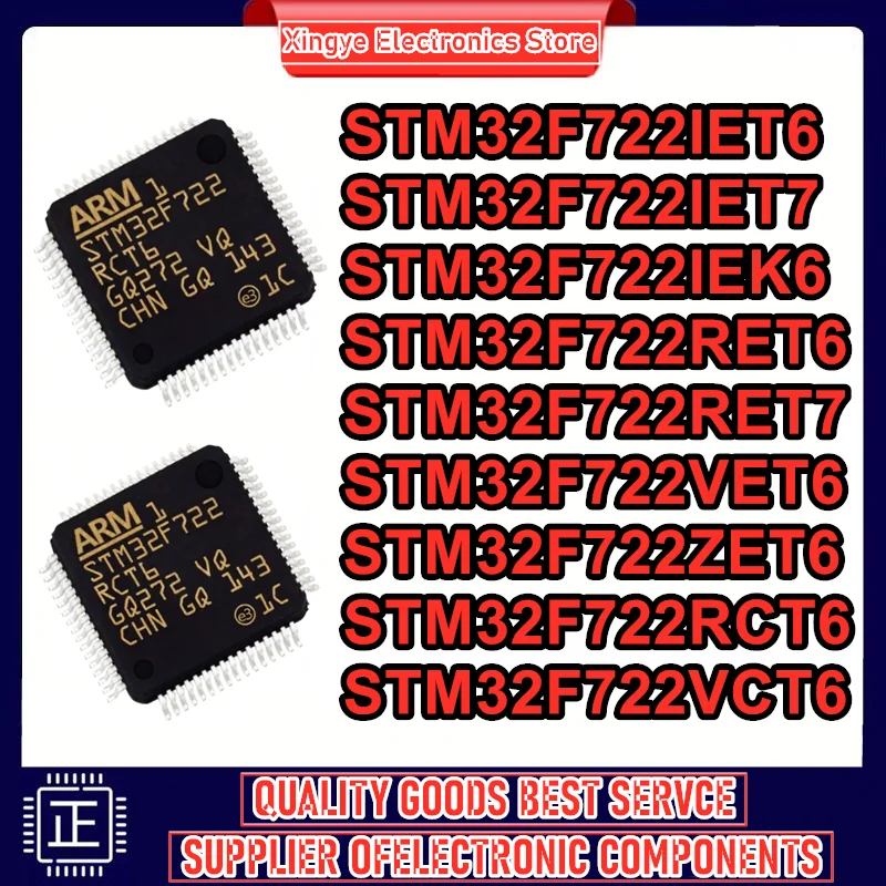 

STM32F722IET6 STM32F722IET7 STM32F722IEK6 STM32F722RET6 STM32F722RET7 STM32F722RCT6 STM32F722VCT6 STM32F722VET6 STM32F722ZET6 IC